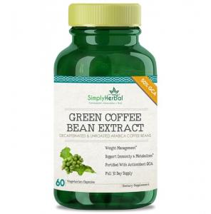 Simply herbal green coffee bean extract 800mg capsule
